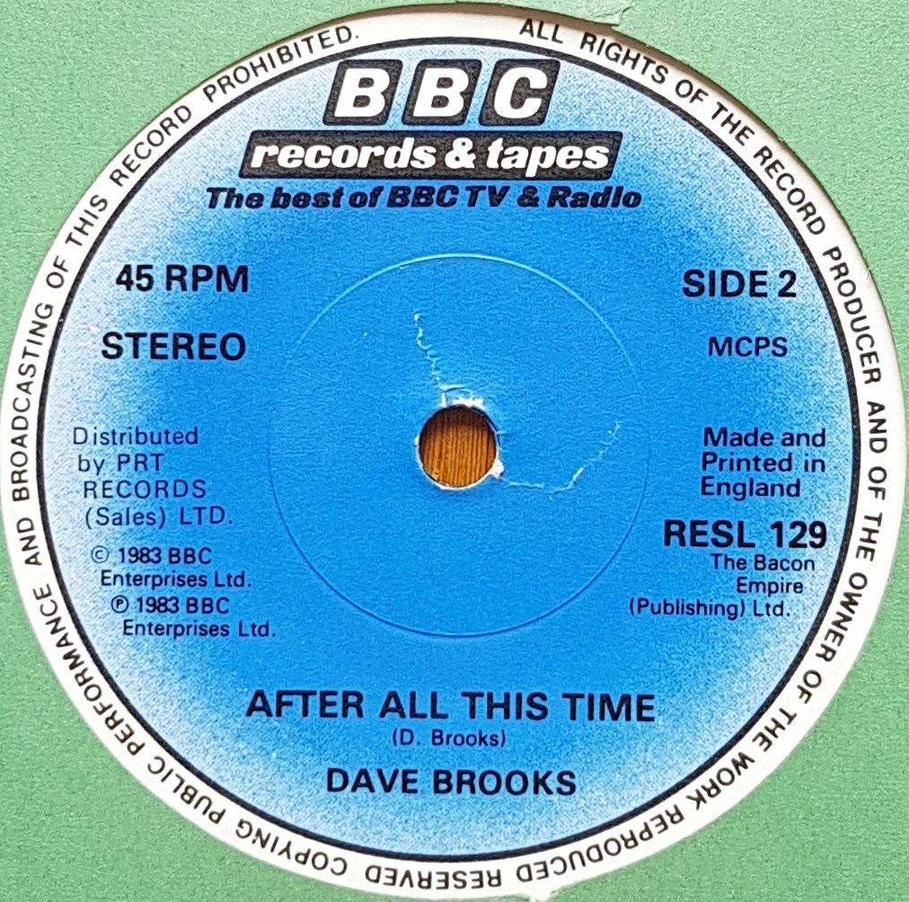 RESL 129 Vox pop Dave Brooks from the BBC records and Tapes library Label